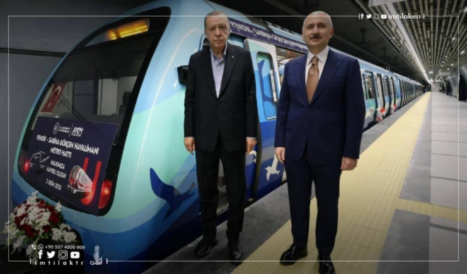 The Opening Of The Sabiha Airport Metro Line In Istanbul With The