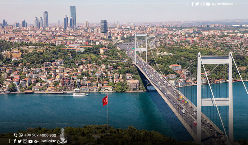 Aperçu sur les appartements à Istanbul sur le Bosphore