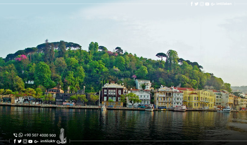 Quartier de Sariyer à Istanbul en détail