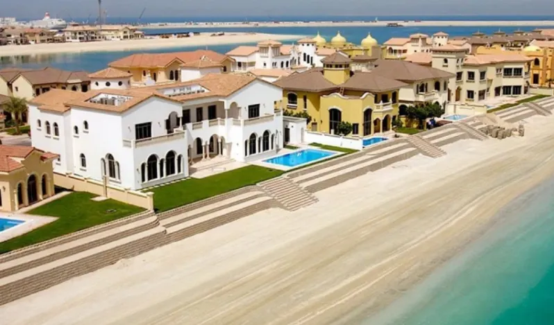 Цены на виллы в Palm Jumeirah Дубай 2024