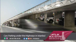 Finally Cars Parking under the Highways in Istanbul