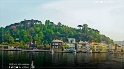 Quartier de Sariyer à Istanbul en détail