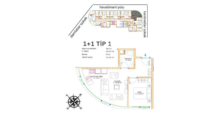 Port Sultan 1362 - IMT | Apartment Plans
