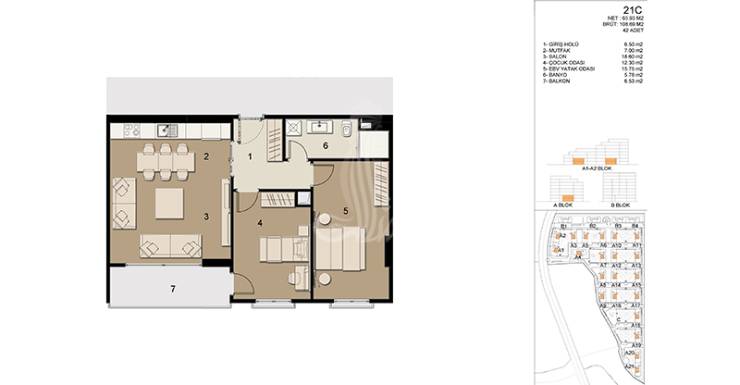 Maisons de Printemps IMT - 1364 | Plan de construction