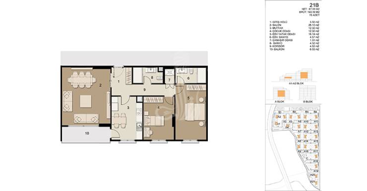 Maisons de Printemps IMT - 1364 | Plan de construction