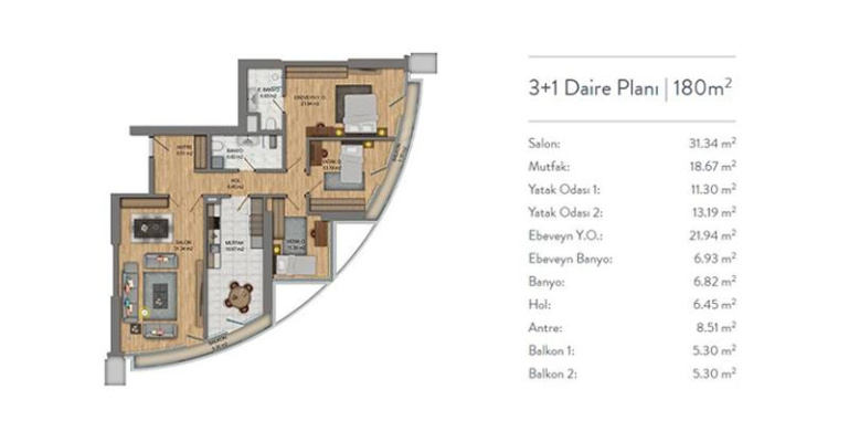 Sinanli IMT - 1368 | Plan de construction