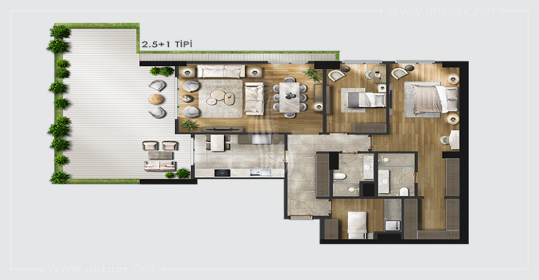 Besiktas Houses 1376 - IMT | Apartment Plans
