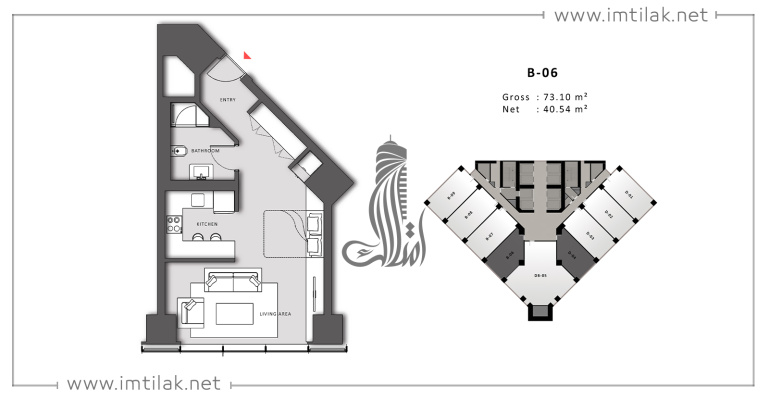 Продажа Недвижимости В Босфоре Стамбул - Норул Шишли Проект IMT-62 | Планировки квартир