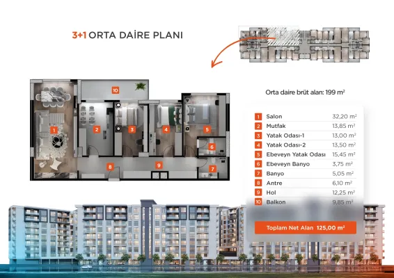 Nilufer Shaw (9) 1066 - IMT | Apartment Plans