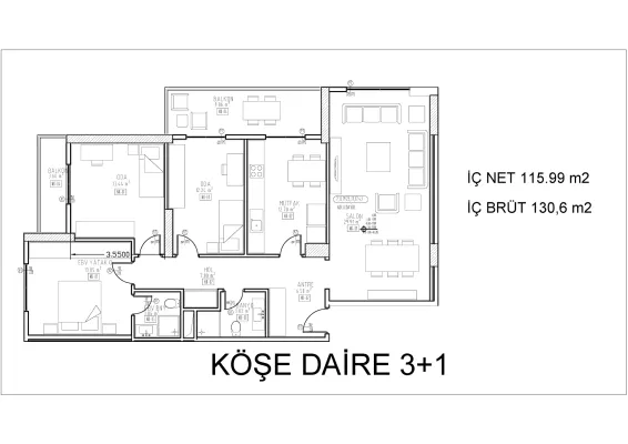 Nilufer Shaw (9) 1066 - IMT | Apartment Plans