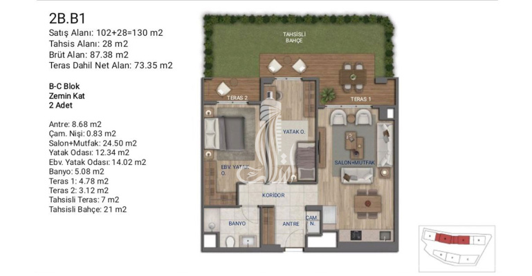 Core Istanbul 454 - IMT | Apartment Plans