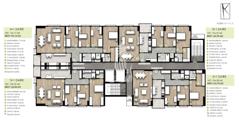 Проект Алия 1388 - ИМТ | Планировки квартир