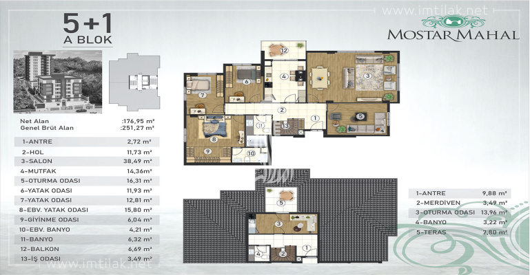 Moster Istanbul 1395 - IMT | Apartment Plans