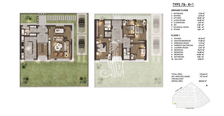 1397 - IMT Villas Alia | Plan de construction