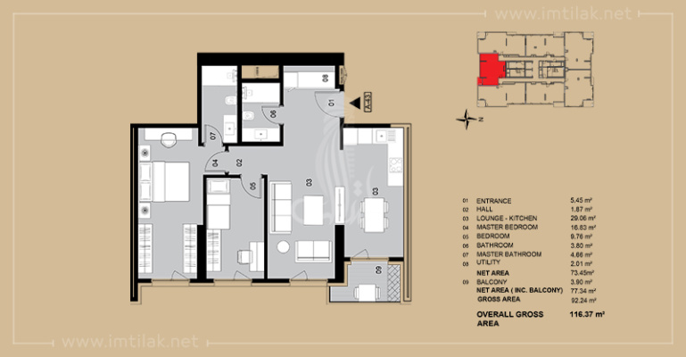 Bensita Project 1402 - IMT | Apartment Plans