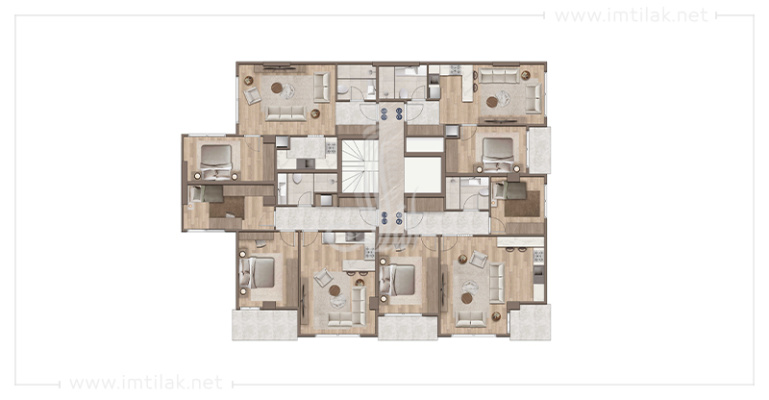 Cane Valley 1409 - IMT | Apartment Plans