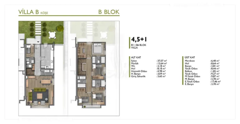 1419 - IMT Life Bahcesehir | Plan de construction