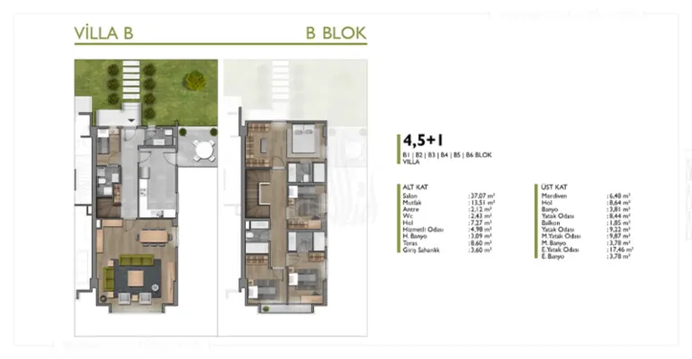 1419 - IMT Life Bahcesehir | Plan de construction