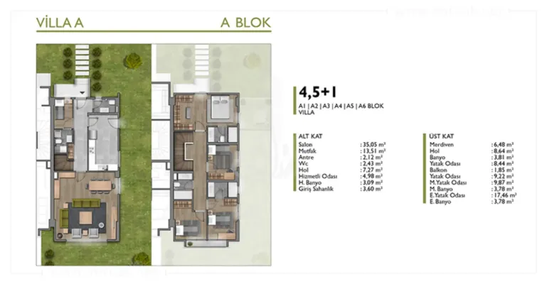 1419 - IMT Life Bahcesehir | Plan de construction