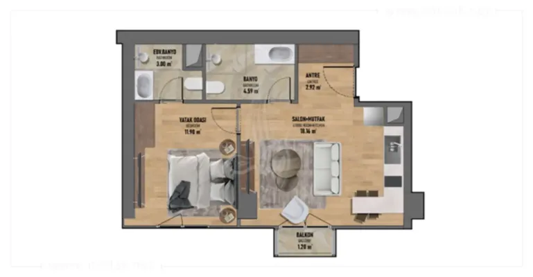 Yaka Eki Project 458 - IMT | Apartment Plans