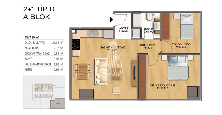 Apartments For Sale In Istanbul Asian Side- Istanbul Project IMT - 413 | Apartment Plans