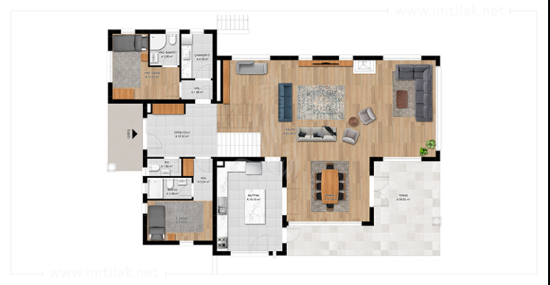Villas Camer 1429 - IMT | Plan de construction
