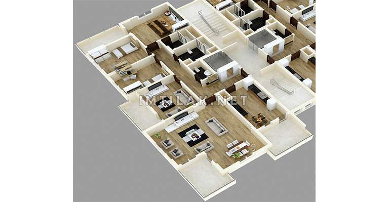 Шахерезада Трабзон Проект IMT - 49 | Планировки квартир