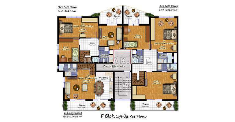 Mudanya Residence Project | Apartment Plans