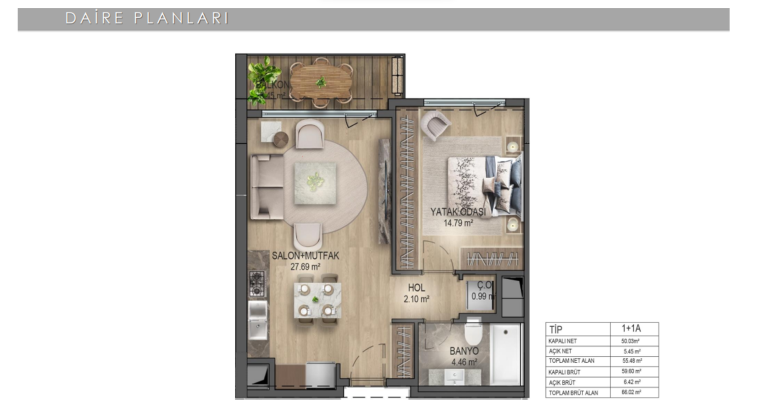 Anatoly Kocaeli 651 - IMT | Apartment Plans