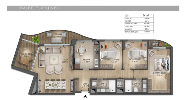 Anatoly Kocaeli 651 - IMT | Apartment Plans