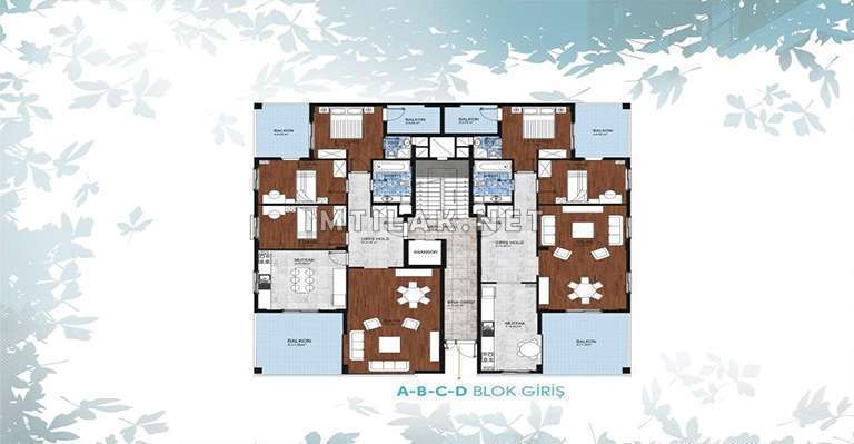 Safa Bursa 1 Project | Apartment Plans
