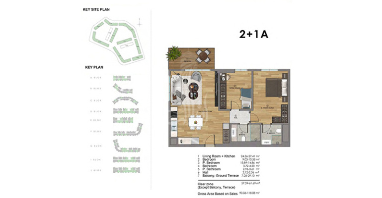 IMT - 886 Yaşam Park  Antalya | Apartment Plans