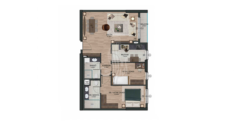 IMT - 1445 Metro 24 | Apartment Plans