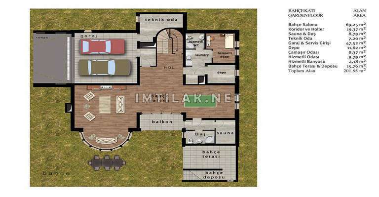 Istanbul Villas For Sale - Marmara Palace Project IMT - 511 | Apartment Plans