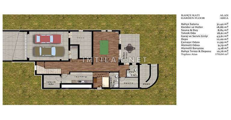 Istanbul Villas For Sale - Marmara Palace Project IMT - 511 | Apartment Plans