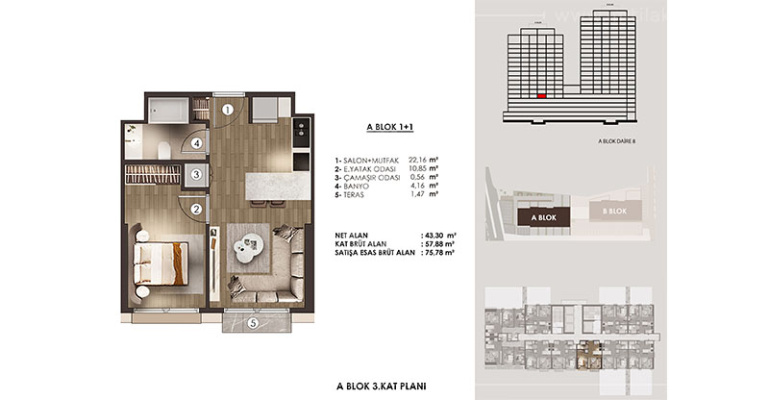 IMT -1452 Şişli Lotus | Apartment Plans