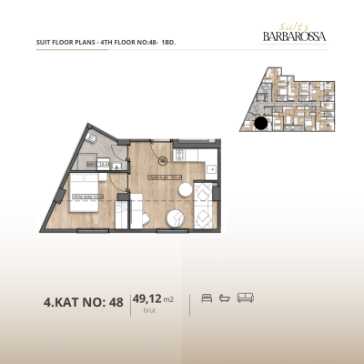 Barbarossa Wings IMT - 1453 | Apartment Plans