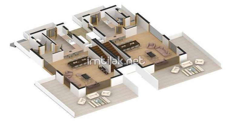Проект современной резиденции | Планировки квартир