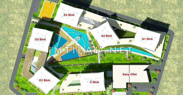 Продажа Недорогих Квартир в Стамбуле - Современный Бахчешехир IMT - 235 | Планировки квартир