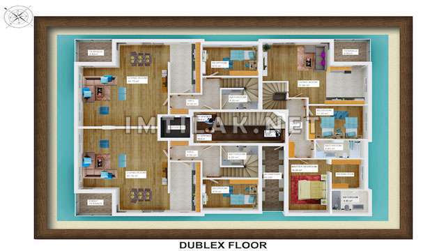 Marina Residence Project | Apartment Plans