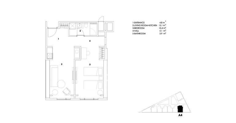 Старк Экспресс Проект ИМТ - 61 | Планировки квартир