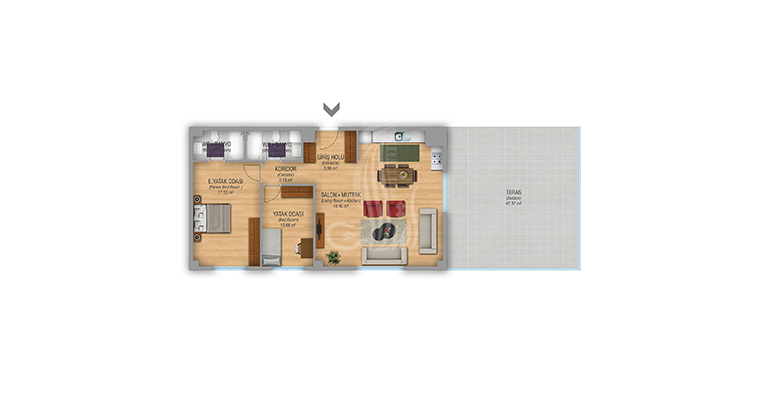 IMT-91 Express (224) Project | Apartment Plans