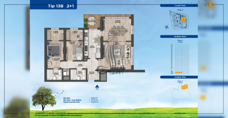 Продажа Недвижимости в Стамбуле, Турция - Проект Резиденции IMT-72 Europe | Планировки квартир