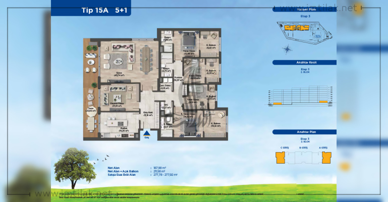 Продажа Недвижимости в Стамбуле, Турция - Проект Резиденции IMT-72 Europe | Планировки квартир