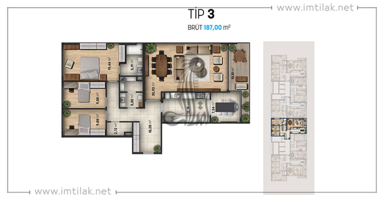 Мармара Палас Проект ИМТ-70 | Планировки квартир