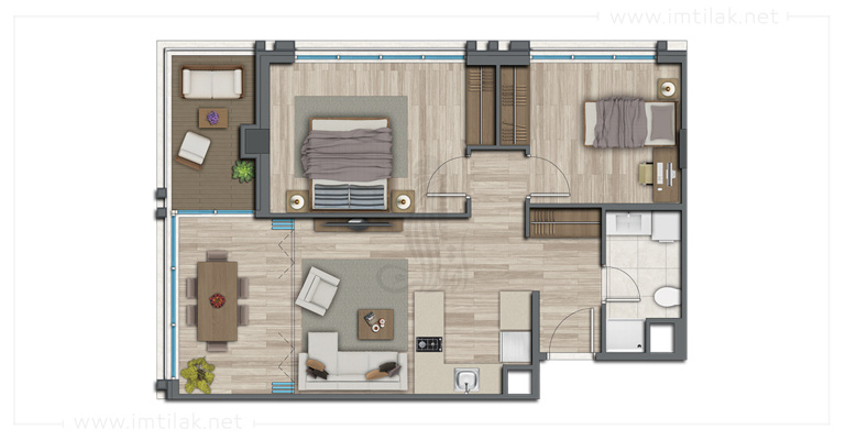 Excellence Project IMT - 404 | Apartment Plans
