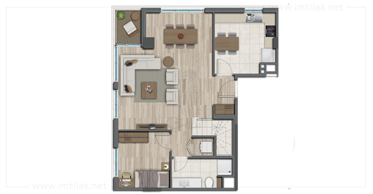 Проект Excellence ИМТ - 404 | Планировки квартир