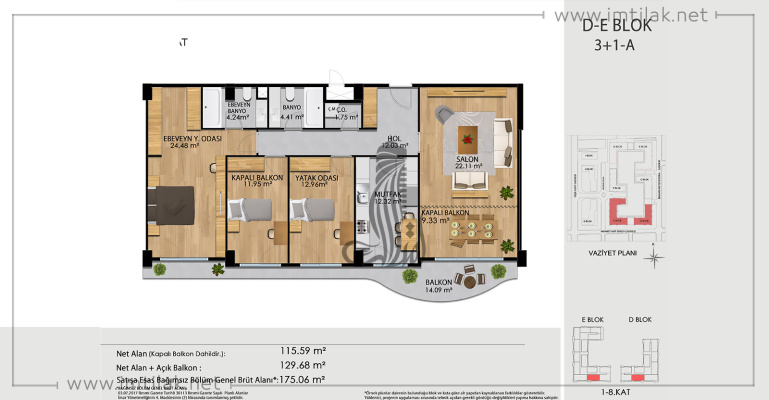 Проект Демир ИМТ-120 | Планировки квартир