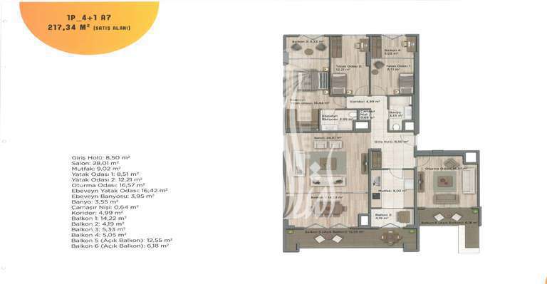 Résidences bahçekent IMT-121 | Plan de construction
