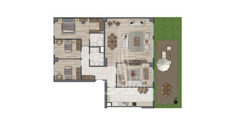 Резиденция Топкапы Проект IMT-127 | Планировки квартир